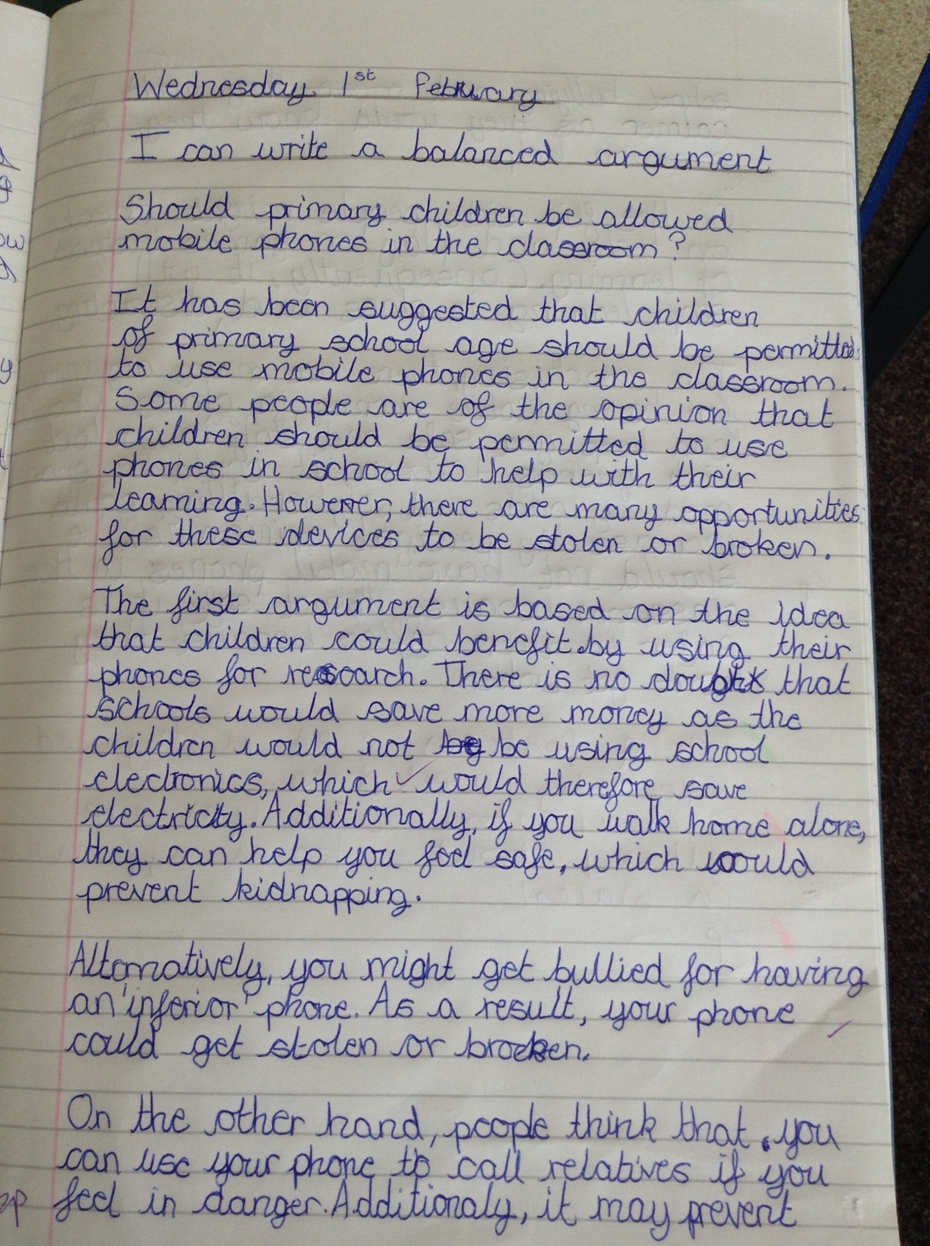 Examples Of Children s Handwriting